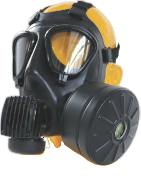 Протигаз фільтруючий загальновійськовий "TRAYAL M2F-CBRN"